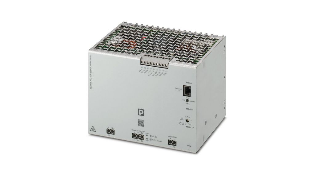 DC / AC Inverter 20 ... 30V 480W RJ45 / USB B Socket Sinusoidal
